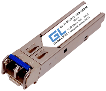  GigaLink SFP, 1/c,   MM, 2xLC, 1310 ,  2  (GL-12GT2)